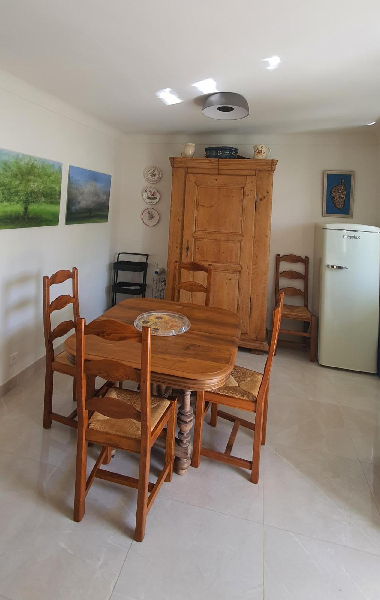 Charmant Appartement En Rez De Jardin Sartène Kültér fotó