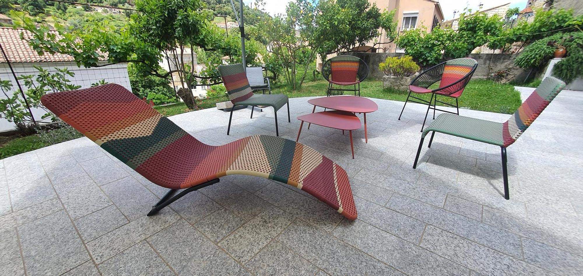 Charmant Appartement En Rez De Jardin Sartène Kültér fotó
